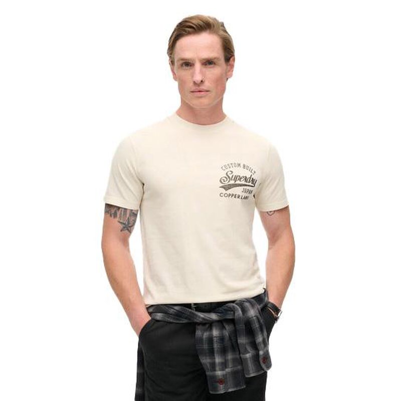 Superdry Copper Label Chest Graphic Tee image number 0